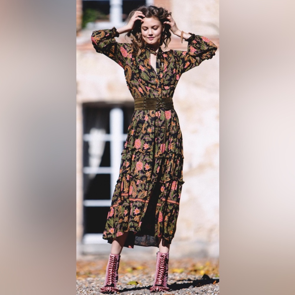 Spell & The Gypsy Collective Etienne Noir Maxi Gown